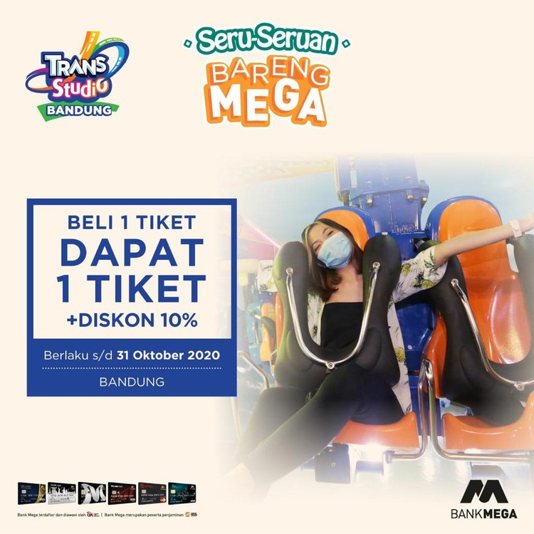 Libur Bareng Mega Bersama si Kecil di Trans Studio Bandung